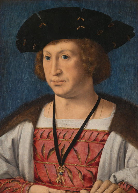 Floris van Egmond (1469-1539), Count of Buren en Leerdam – Jan Gossart Vintage Art Print | Wall Art Poster