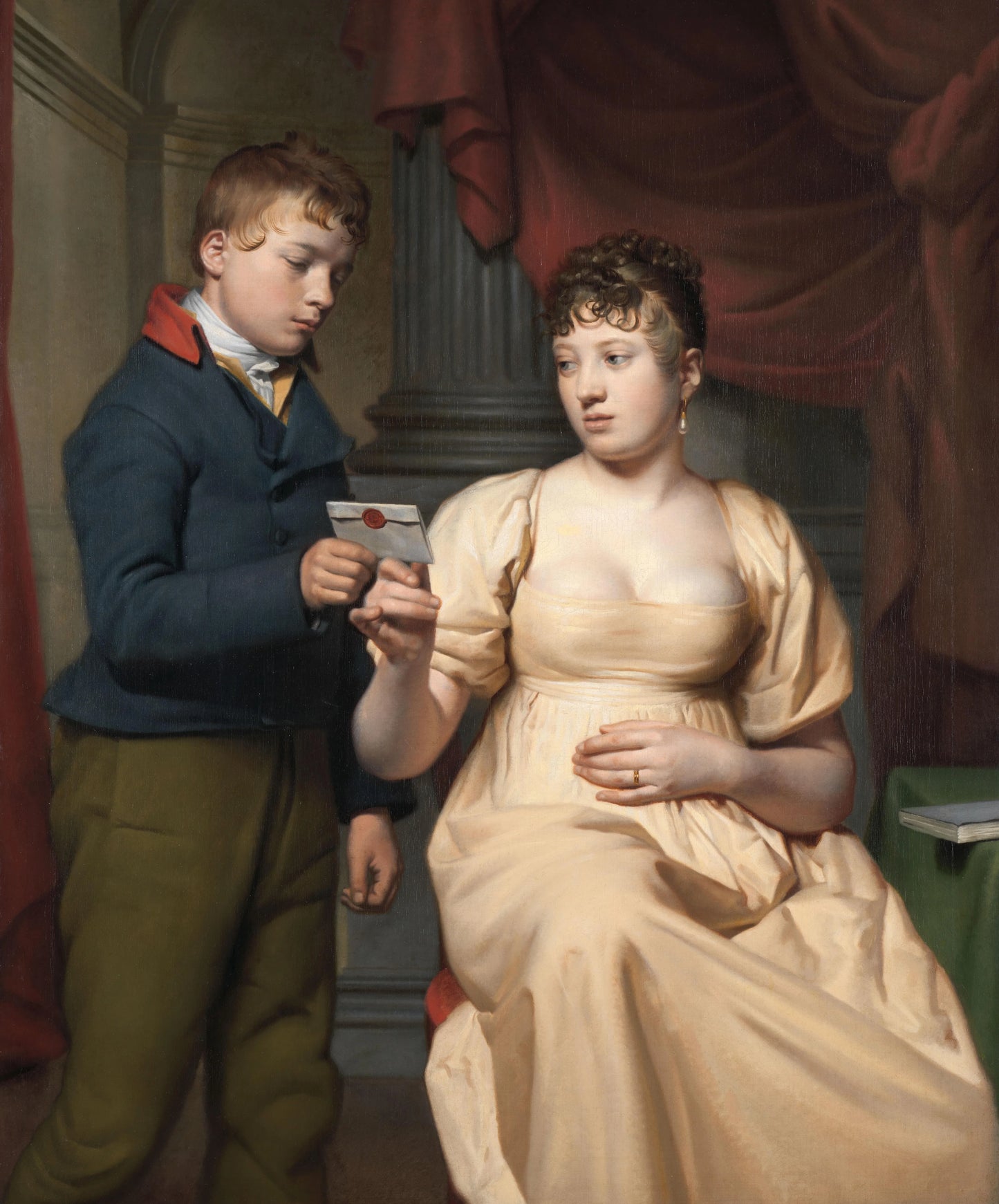 The Love Letter – Willem Bartel van der Kooi Vintage Art Print | Wall Art Poster