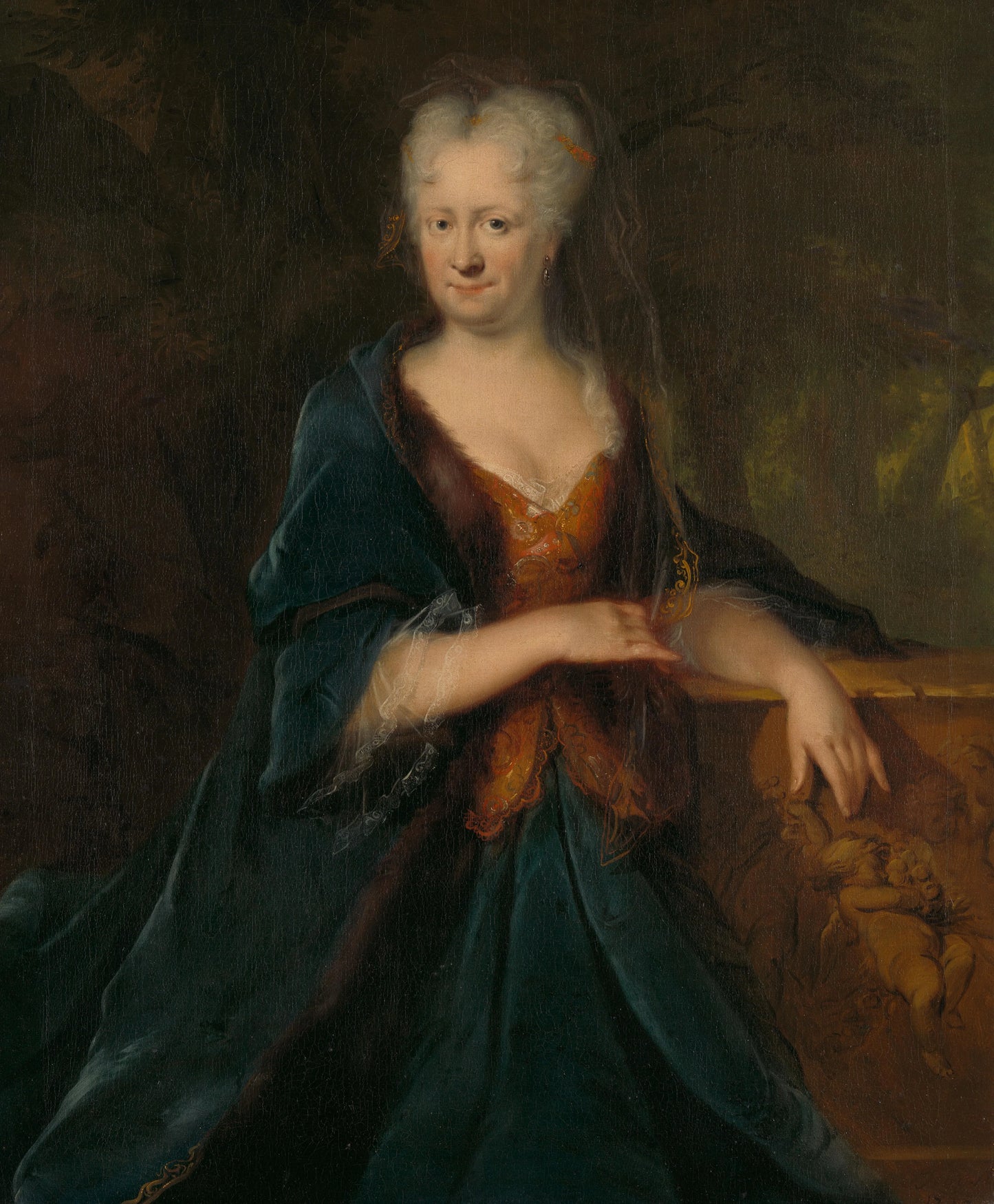 Portrait of Louise Christina Trip, wife of Gerrit Sichterman – Cornelis Troost Vintage Portrait Art Print | Wall Art Poster