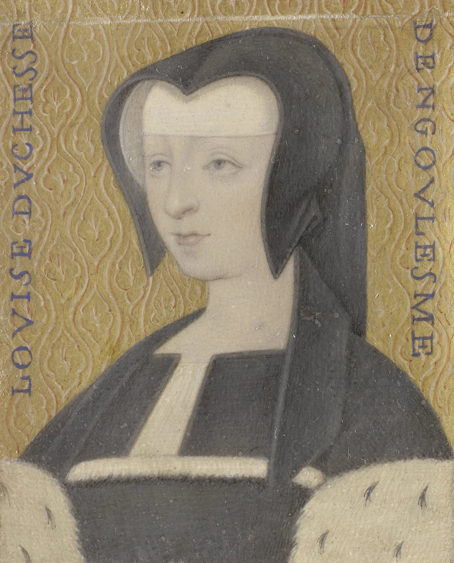 Louise van Savoye (1467-1531), hertogin van Angoulême, moeder van Frans I – anonymous Vintage Art Print | Wall Art Poster