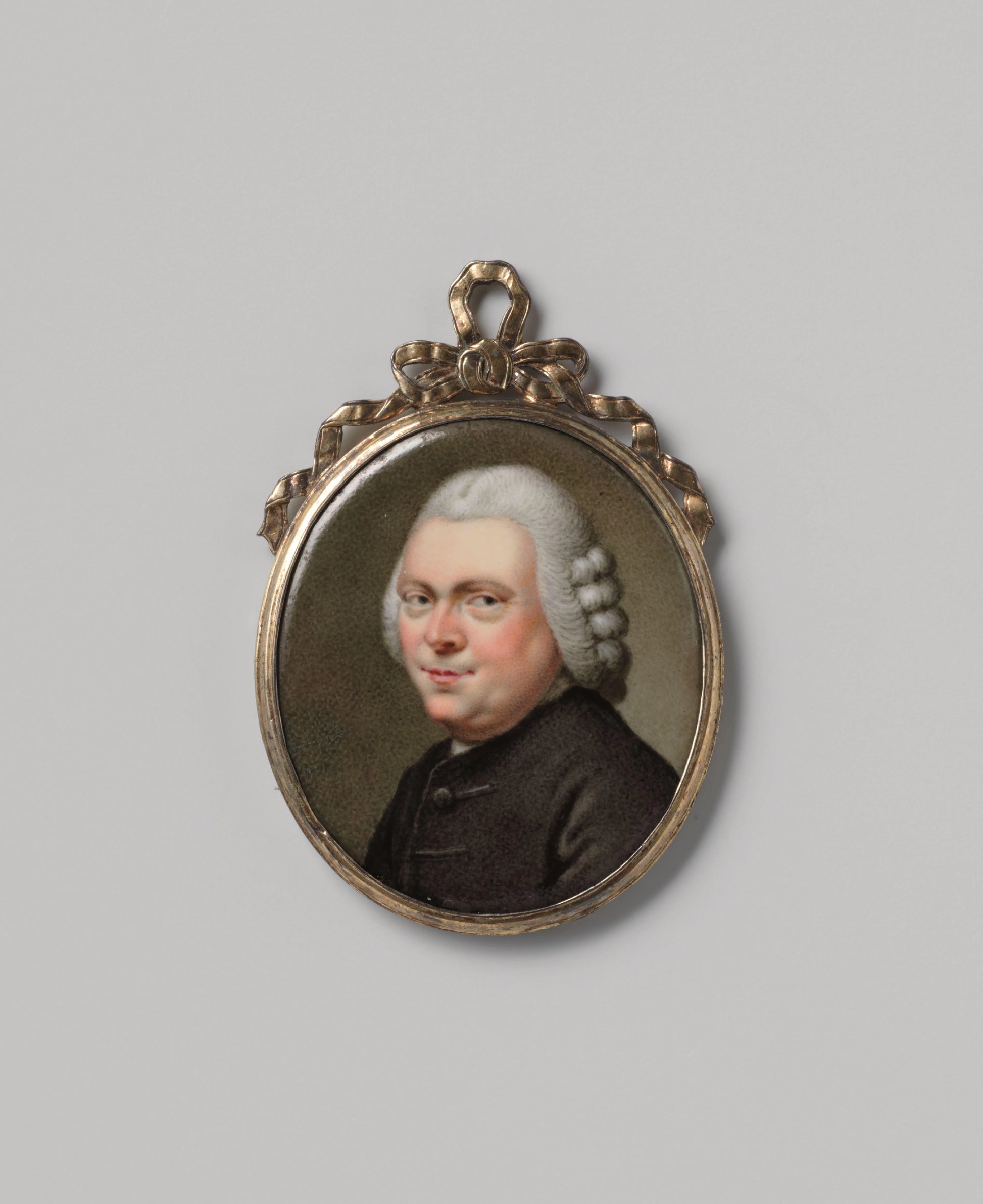 Portret van Cornelis Ploos van Amstel – toegeschreven aan Johann Friedrich Hurter Vintage Self-Portrait Art Print | Wall Art Poster