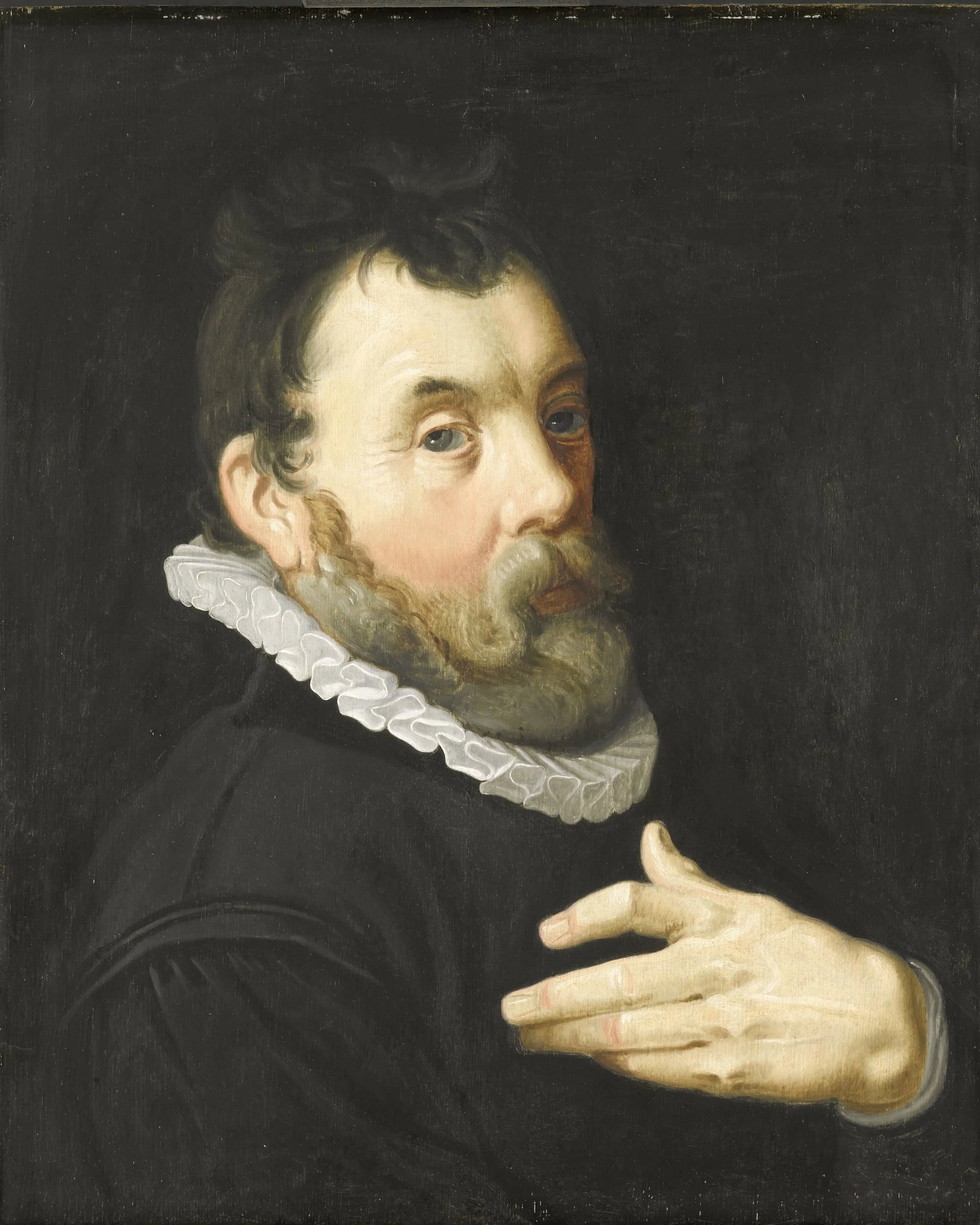 Portrait of a Man – copy after Aert Pietersz. Vintage Portrait Art Print | Wall Art Poster