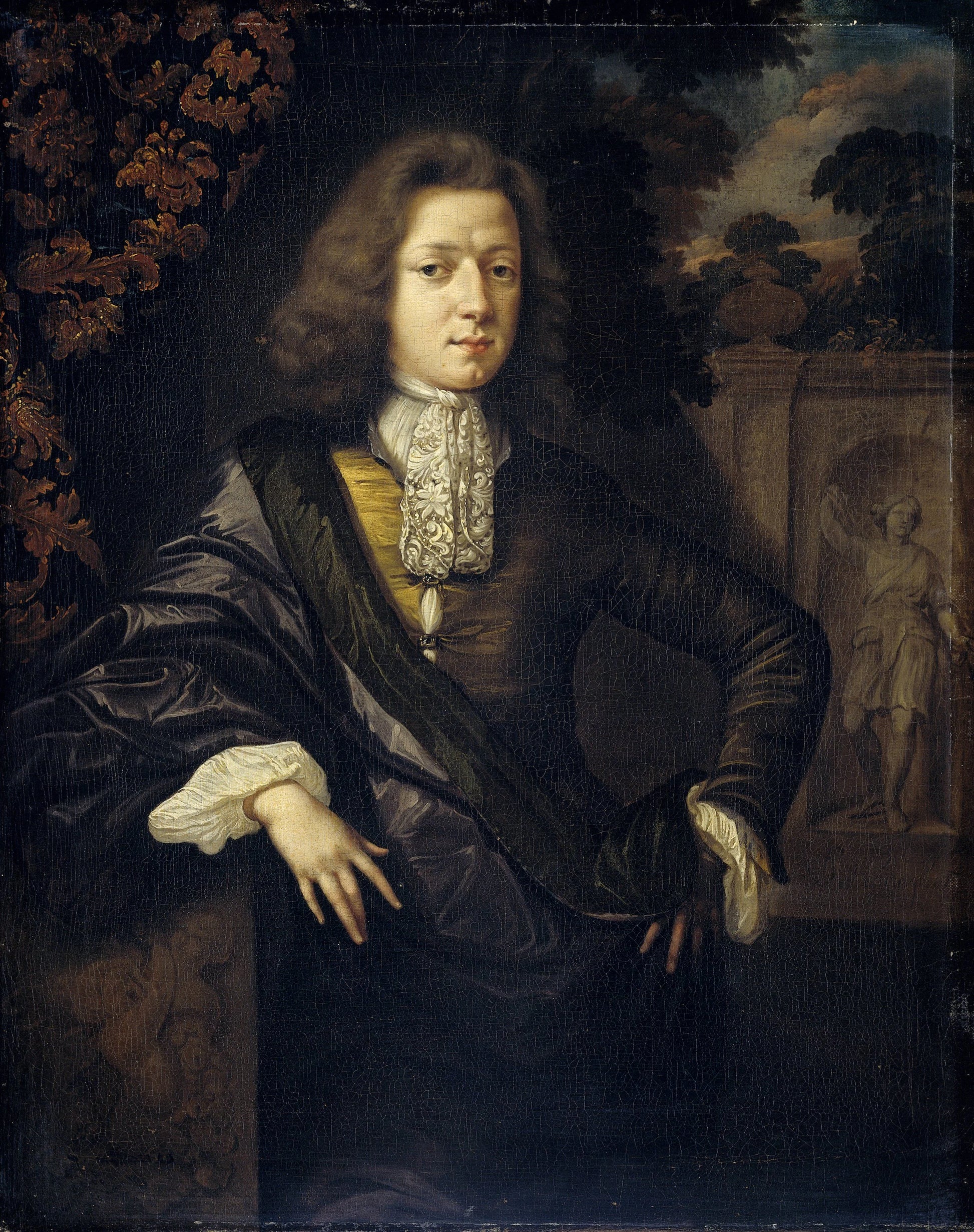 Johan van Bochoven (1624-93), Public Prosecutor and Councillor at the Court of Flanders – Daniël Haringh Vintage Portrait Art Print | Wall Art Poster