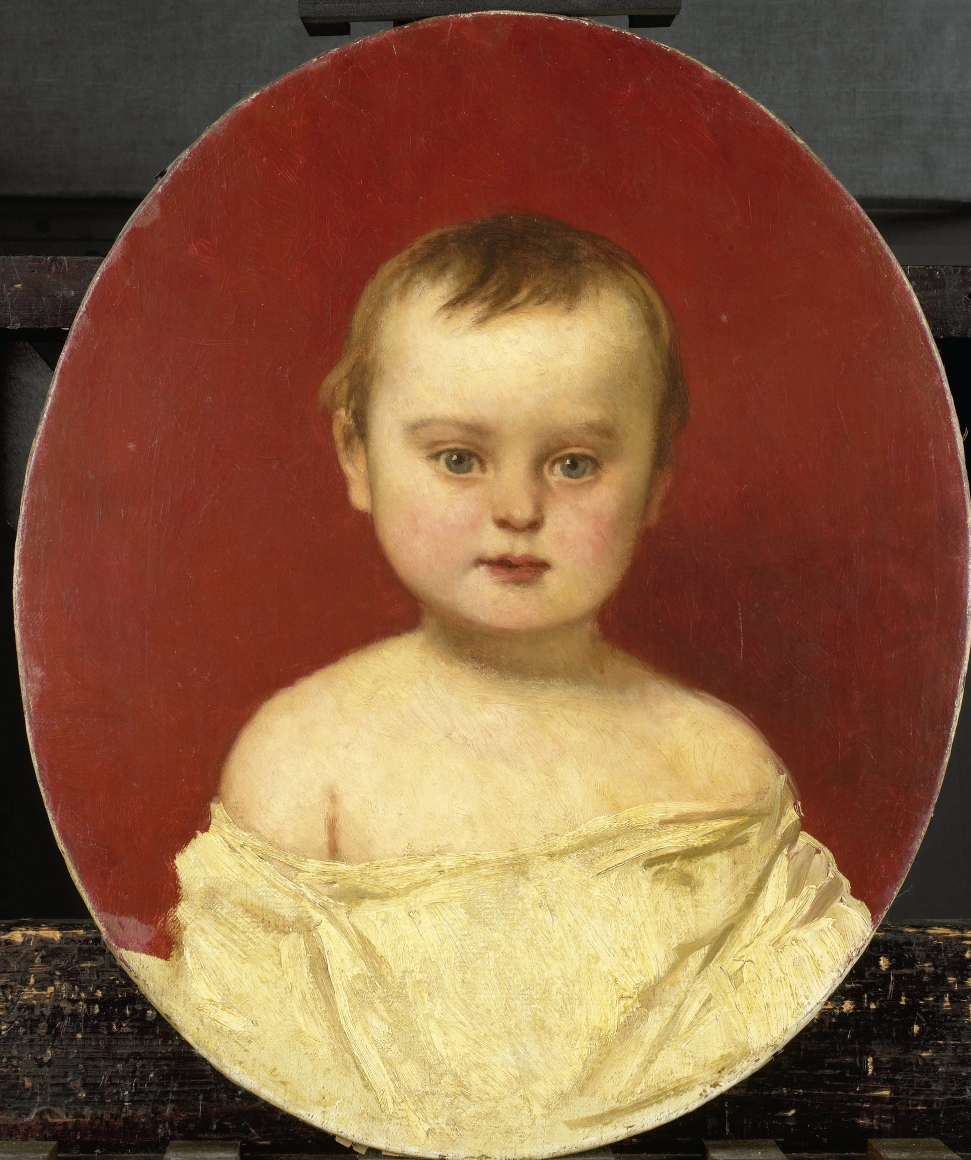 Henri Bernard van der Kolk at the Age of Two – Jaroslav Cermak Vintage Portrait Art Print | Wall Art Poster