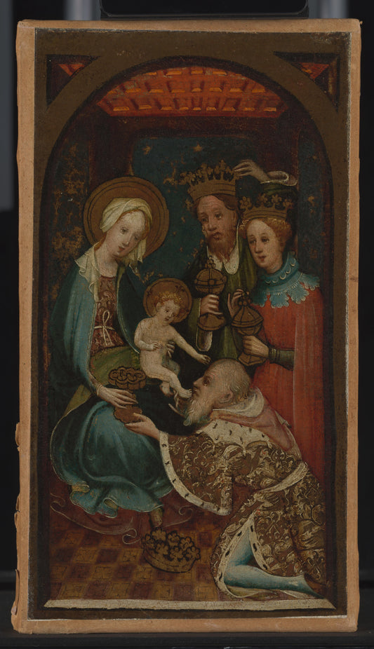 The Adoration of the Magi – anonymous Vintage Art Print | Wall Art Poster