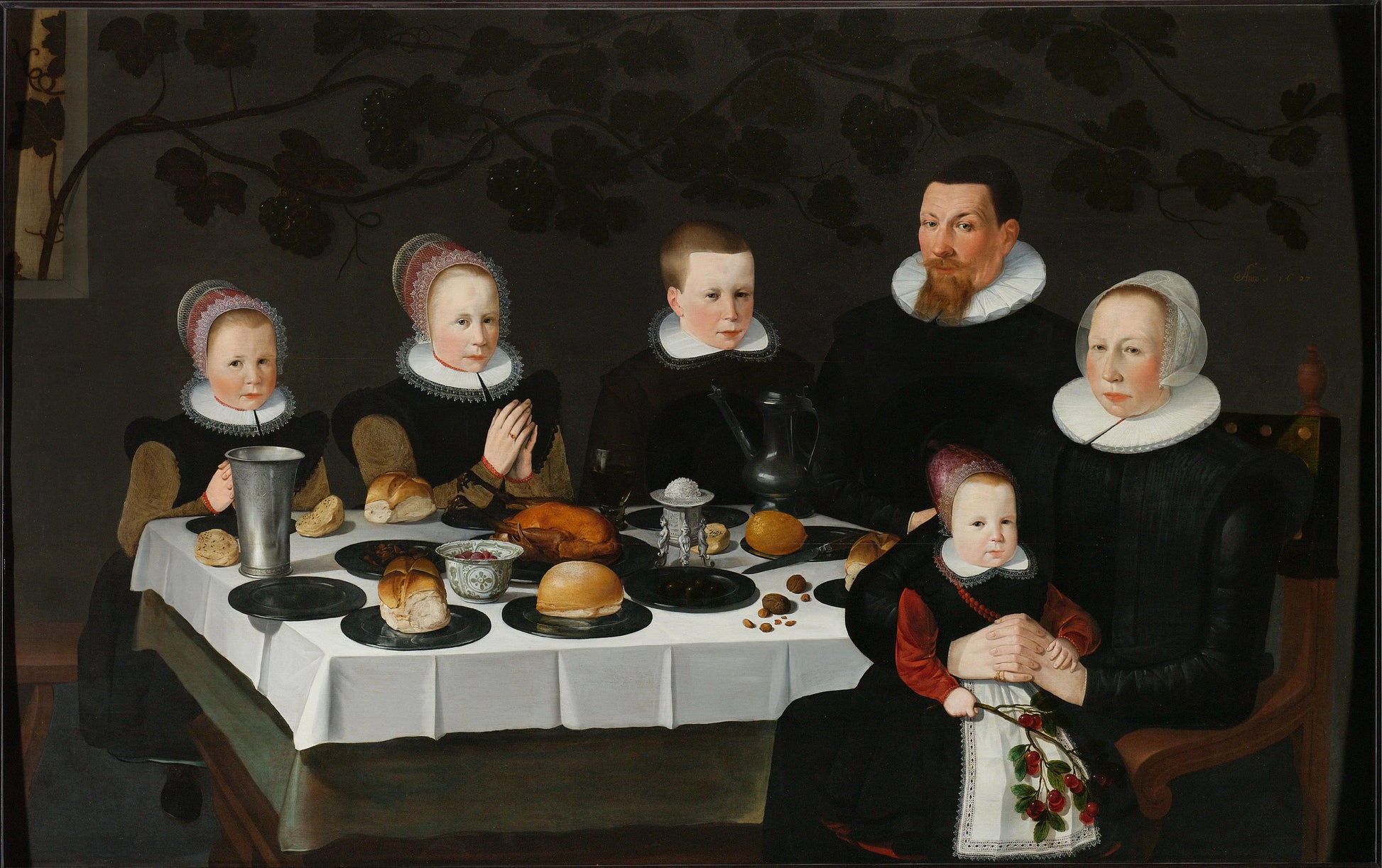Family Portrait – anoniem Vintage Portrait Art Print | Wall Art Poster