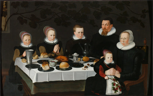 Family Portrait – anoniem Vintage Portrait Art Print | Wall Art Poster