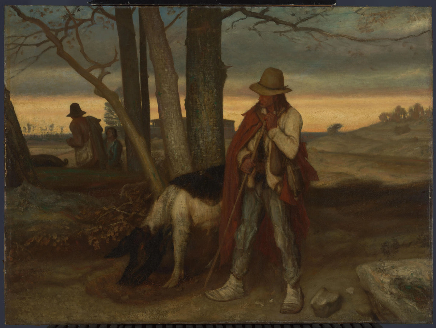 Searching for Truffles – Alexandre-Gabriel Decamps Vintage Art Print | Wall Art Poster