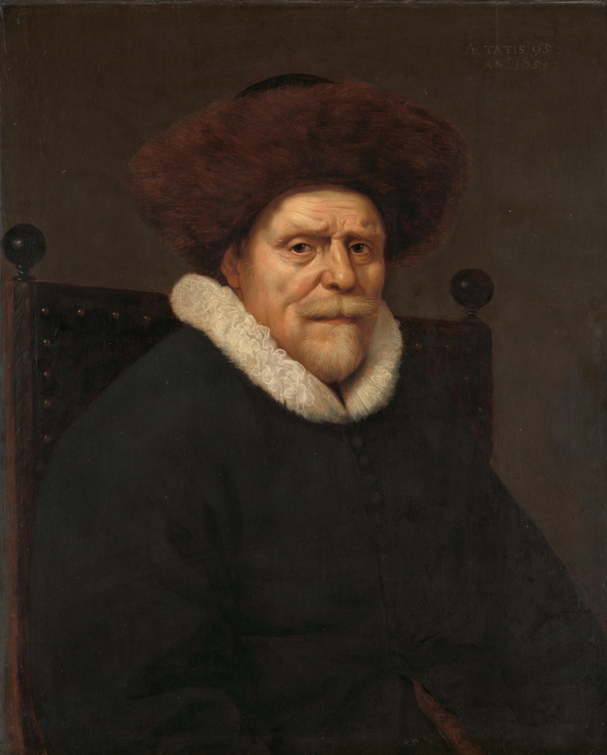 Portrait of a Man – anonymous Vintage Portrait Art Print | Wall Art Poster