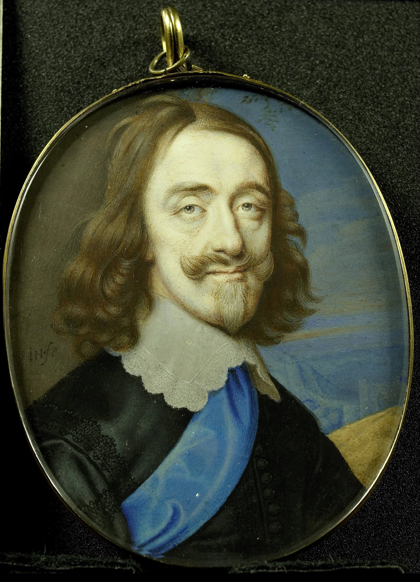 Karel I (1600-49), koning van Engeland – John Hoskins Vintage Art Print | Wall Art Poster