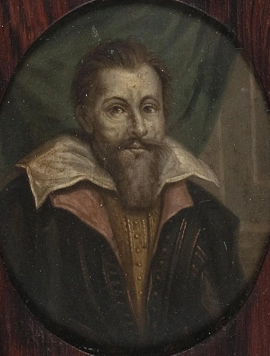 Portret van Dominicus Baudius (1561-1613). Hoogleraar in de welsprekendheid, de geschiedenis en de rechten te Leiden – Arnoud van Halen Vintage Portrait Art Print | Wall Art Poster