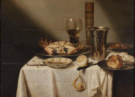 Stilleven – Jan Albertsz. Rotius (eigenhandig gesigneerd) Vintage Still Life Art Print | Wall Art Poster