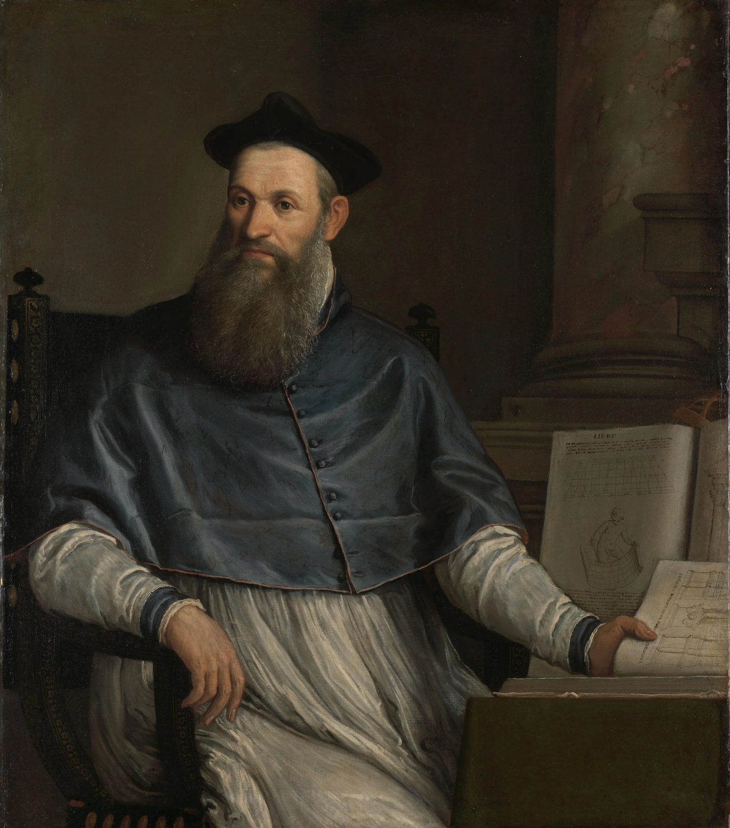 Portrait of Daniele Barbaro – Paolo Veronese Vintage Portrait Art Print | Wall Art Poster