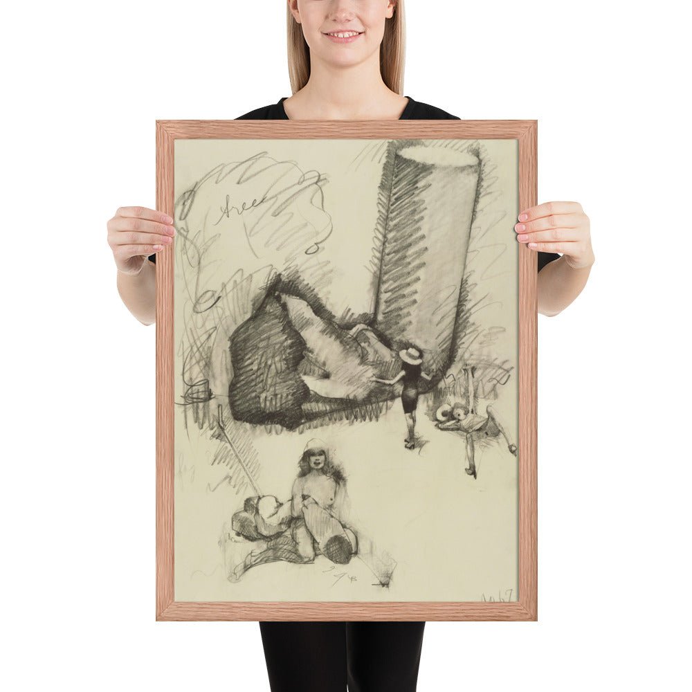 Dream State by Colossal Fagend, Framed poster