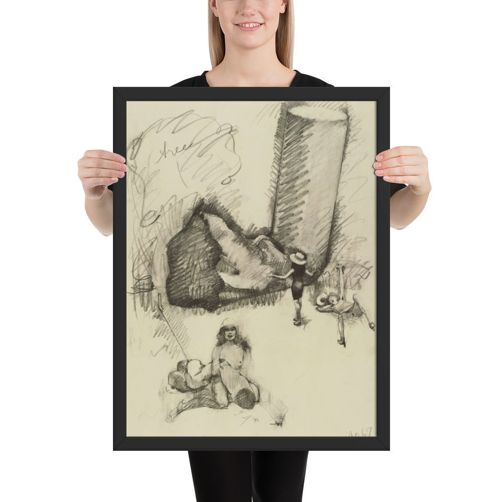 Dream State by Colossal Fagend, Framed poster