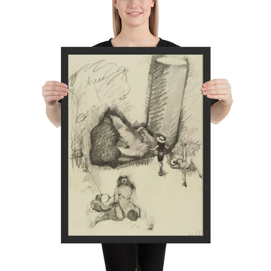 Dream State by Colossal Fagend, Framed poster