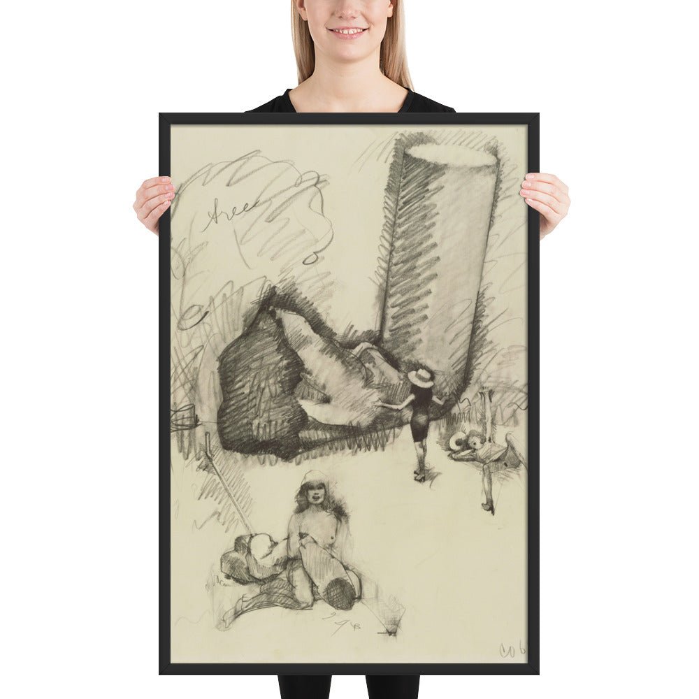 Dream State by Colossal Fagend, Framed poster