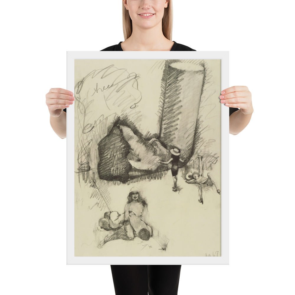 Dream State by Colossal Fagend, Framed poster