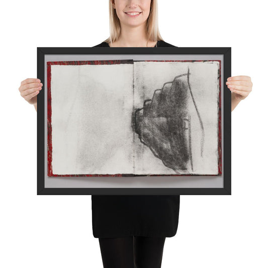 Egypt by Richard Serra, Framed posterr