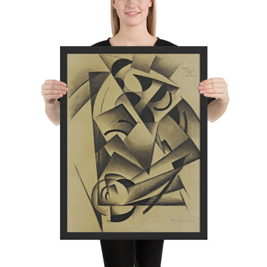 Looping by Félix Del Marle, Framed poster