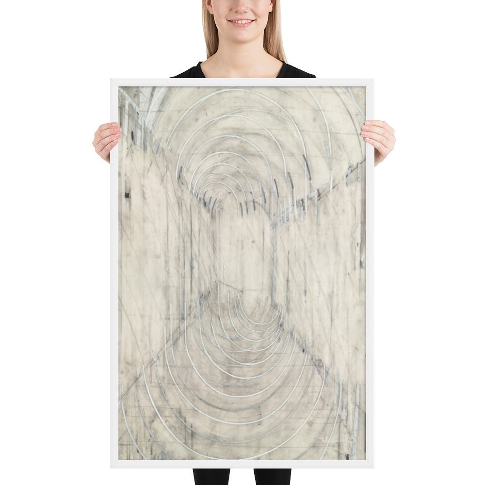 Lurker by Eve Aschheim, Framed poster