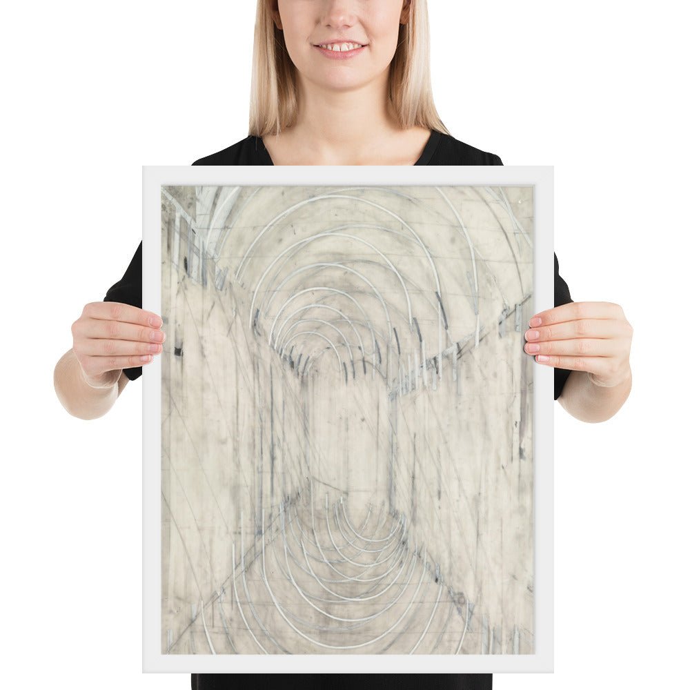 Lurker by Eve Aschheim, Framed poster
