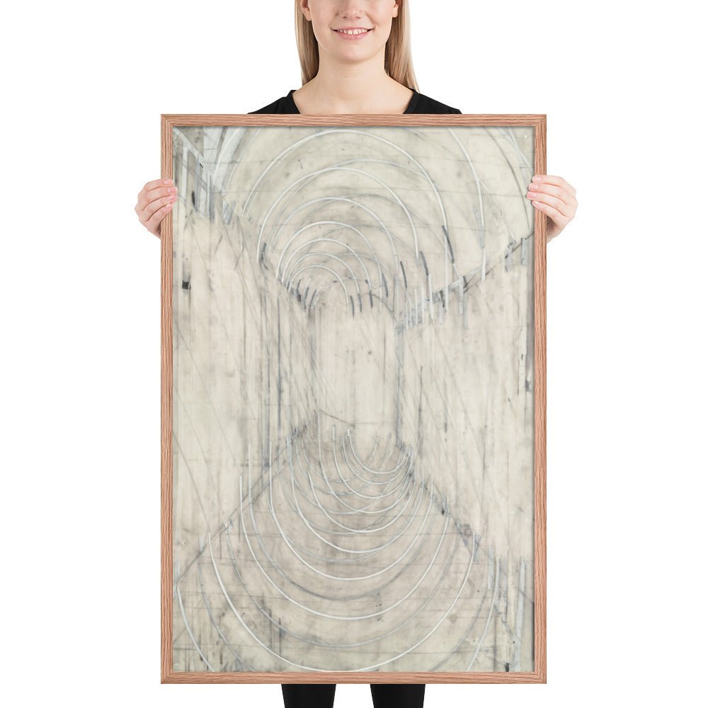 Lurker by Eve Aschheim, Framed poster