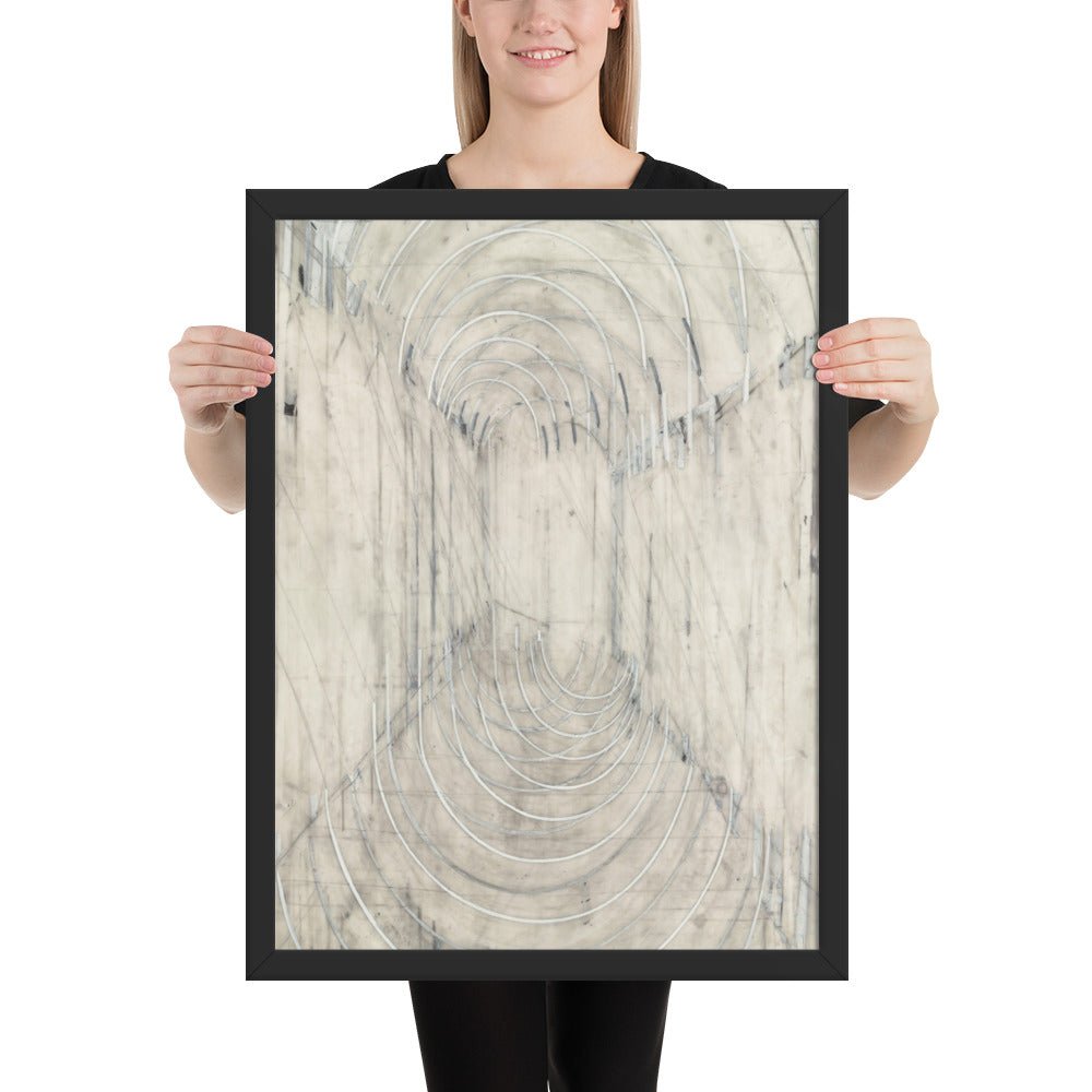 Lurker by Eve Aschheim, Framed poster