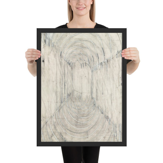 Lurker by Eve Aschheim, Framed poster