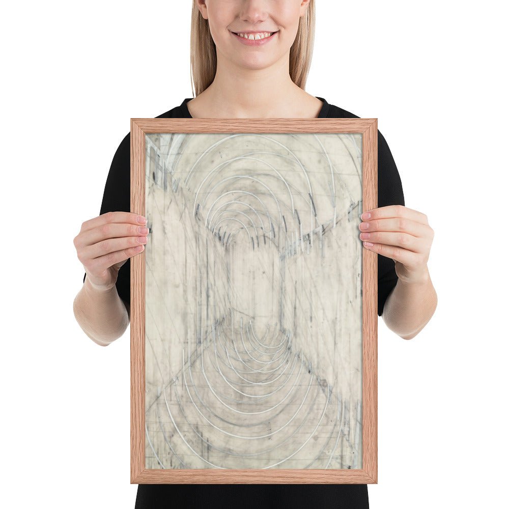 Lurker by Eve Aschheim, Framed poster