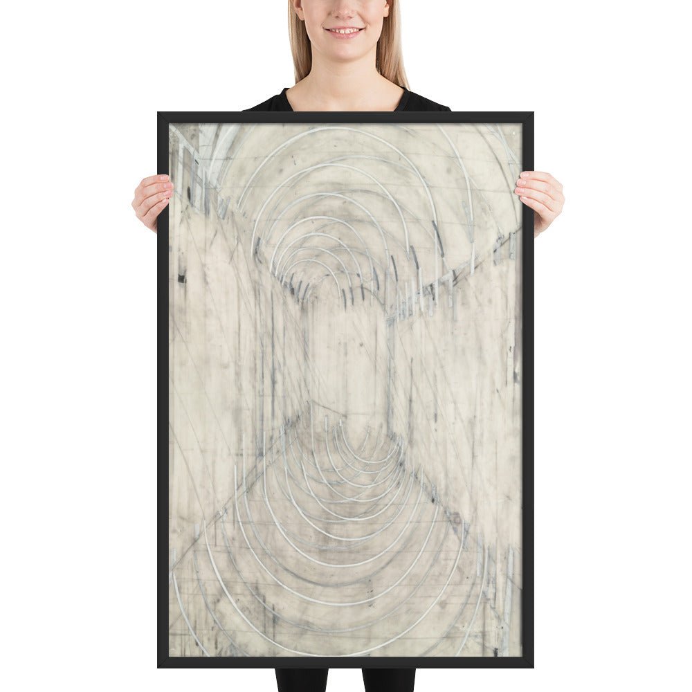 Lurker by Eve Aschheim, Framed poster