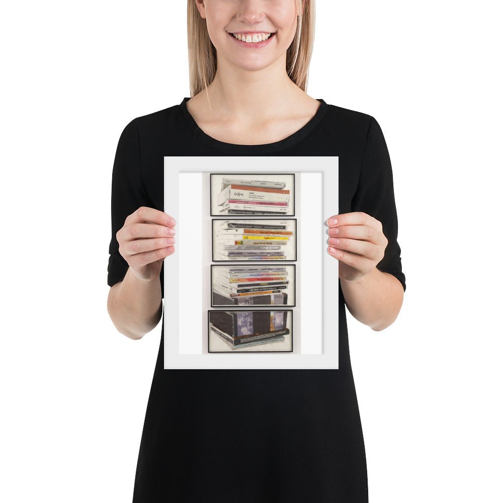 Mullerpile by Dave Muller, Framed poster