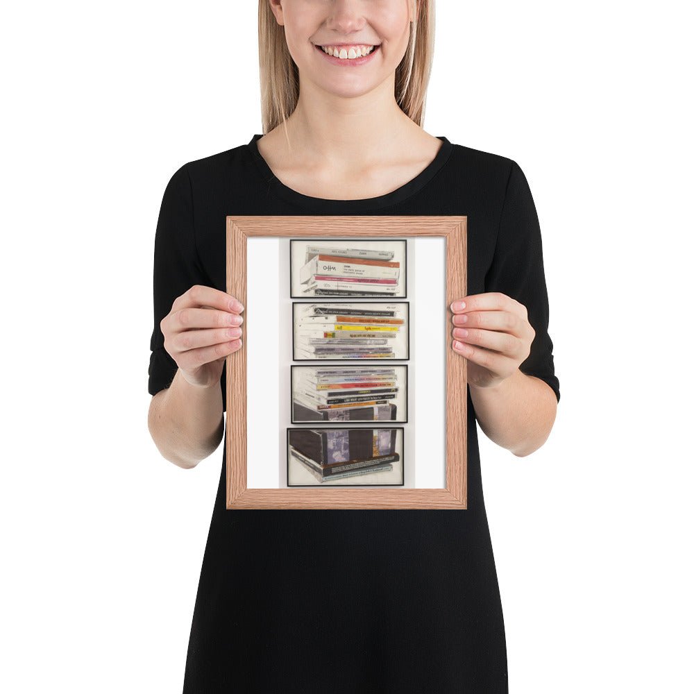 Mullerpile by Dave Muller, Framed poster