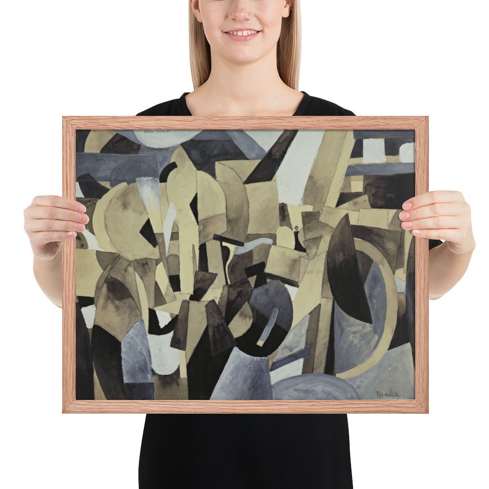 New York by Francis Picabia, Framed poster