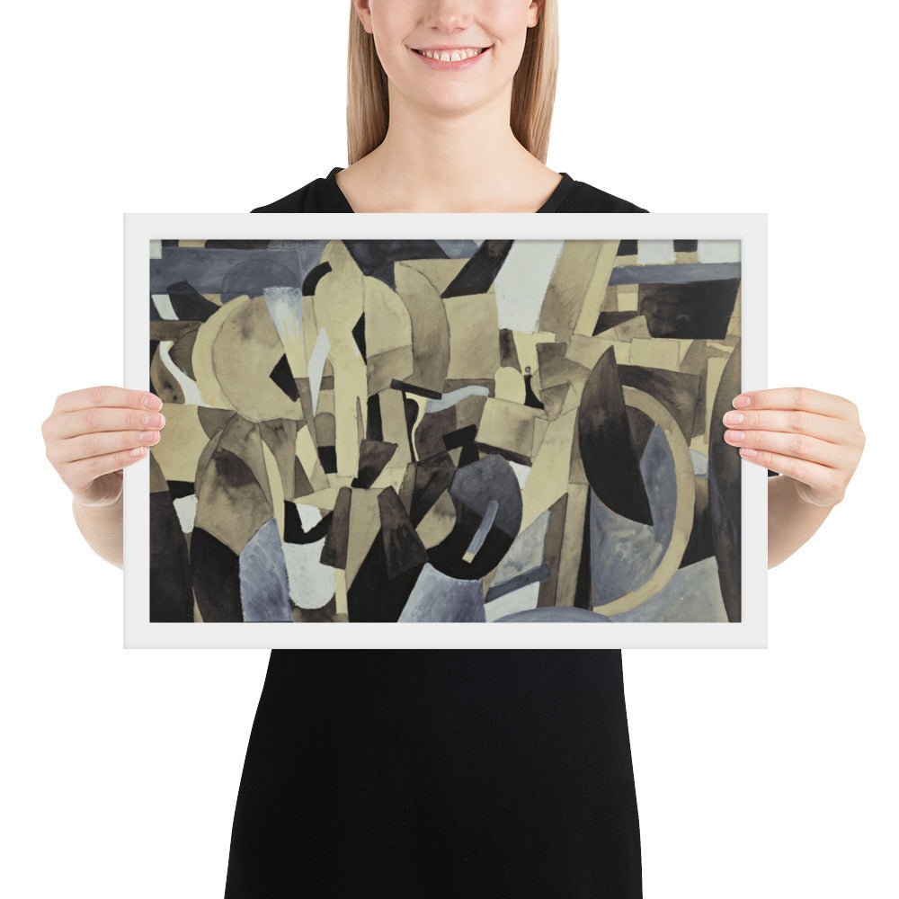 New York by Francis Picabia, Framed poster