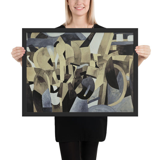 New York by Francis Picabia, Framed poster
