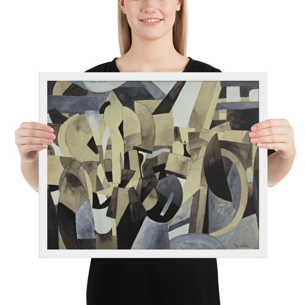 New York by Francis Picabia, Framed poster