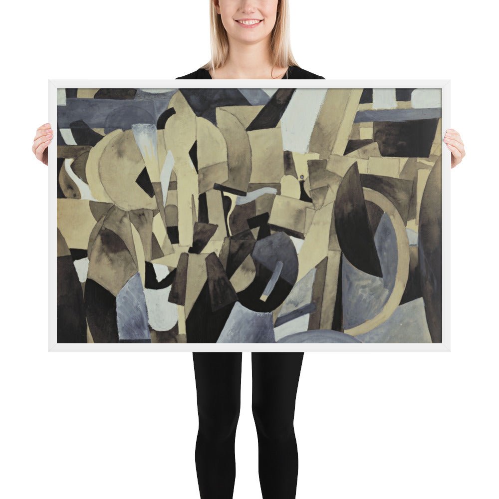 New York by Francis Picabia, Framed poster