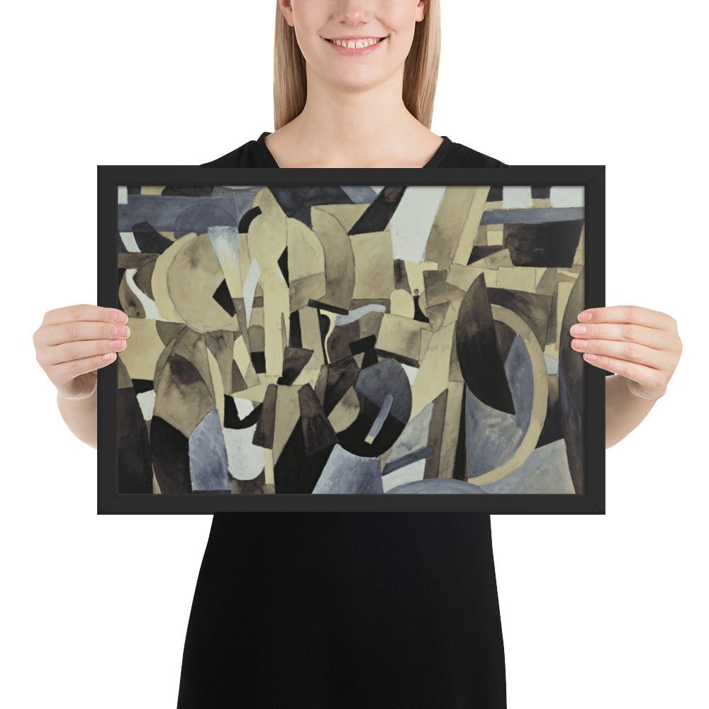 New York by Francis Picabia, Framed poster