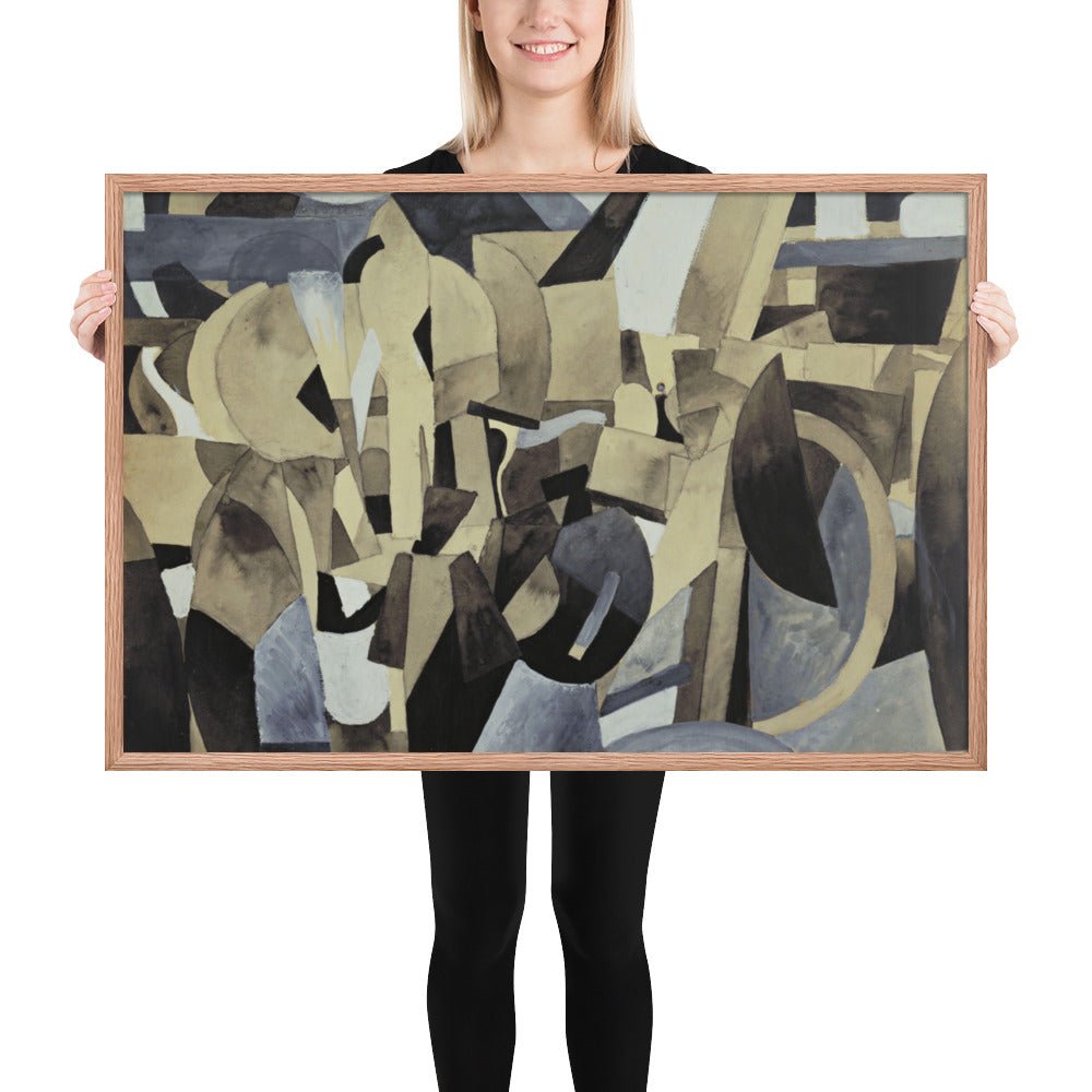 New York by Francis Picabia, Framed poster