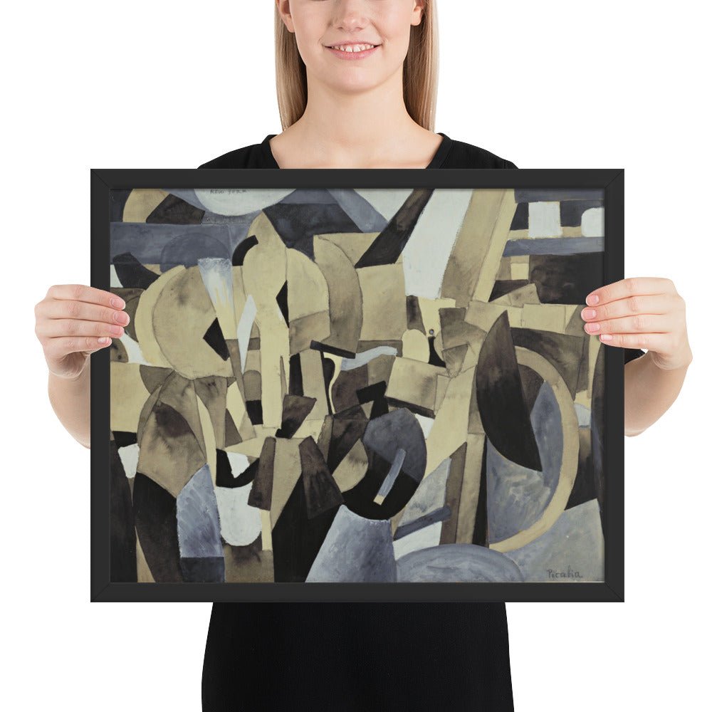 New York by Francis Picabia, Framed poster