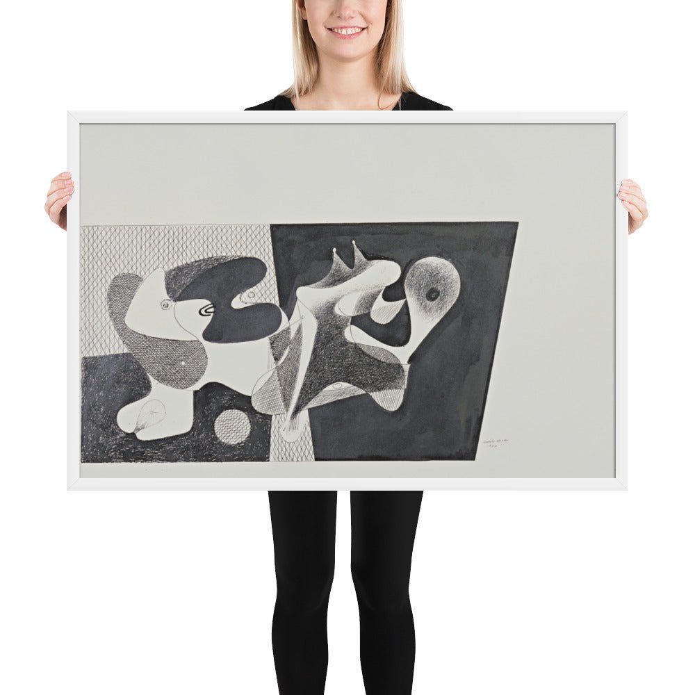 Objects by Arshile Gorky, Framed poster