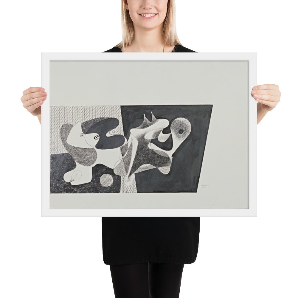 Objects by Arshile Gorky, Framed poster