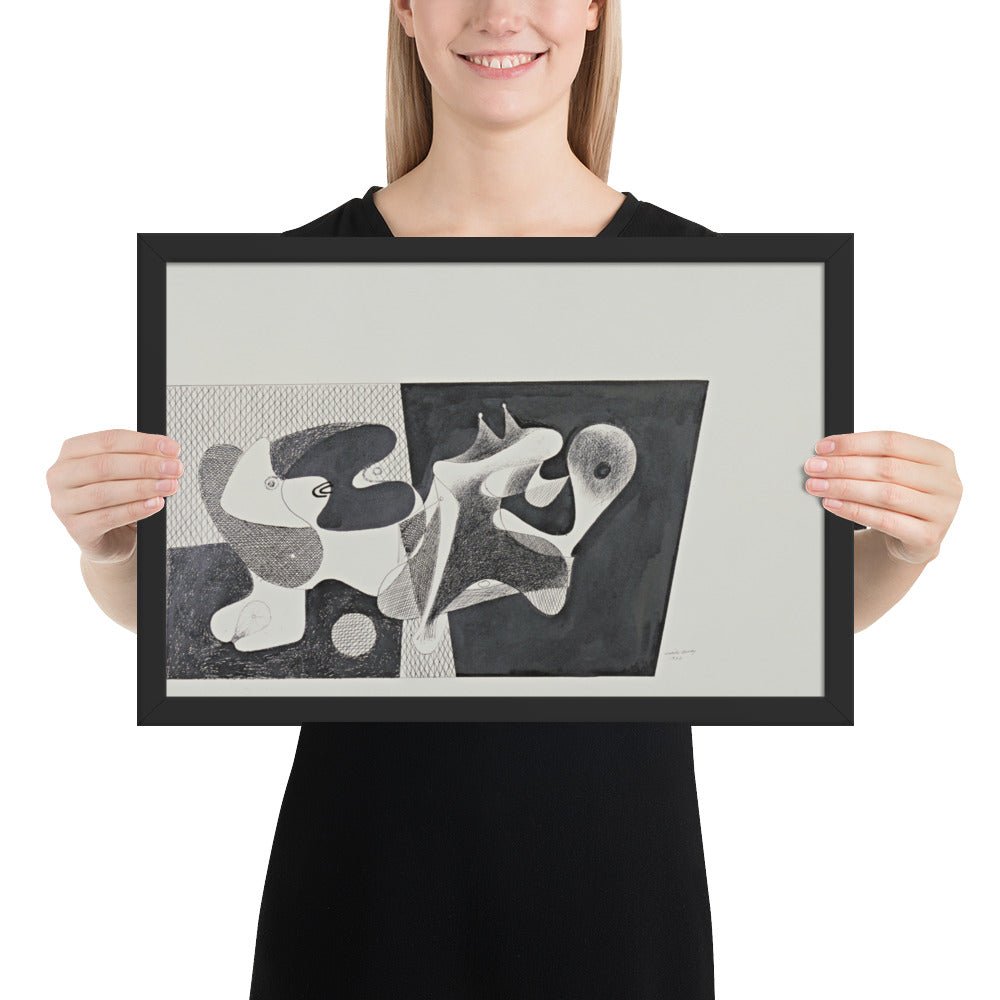 Objects by Arshile Gorky, Framed poster