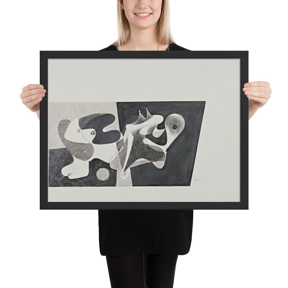 Objects by Arshile Gorky, Framed poster