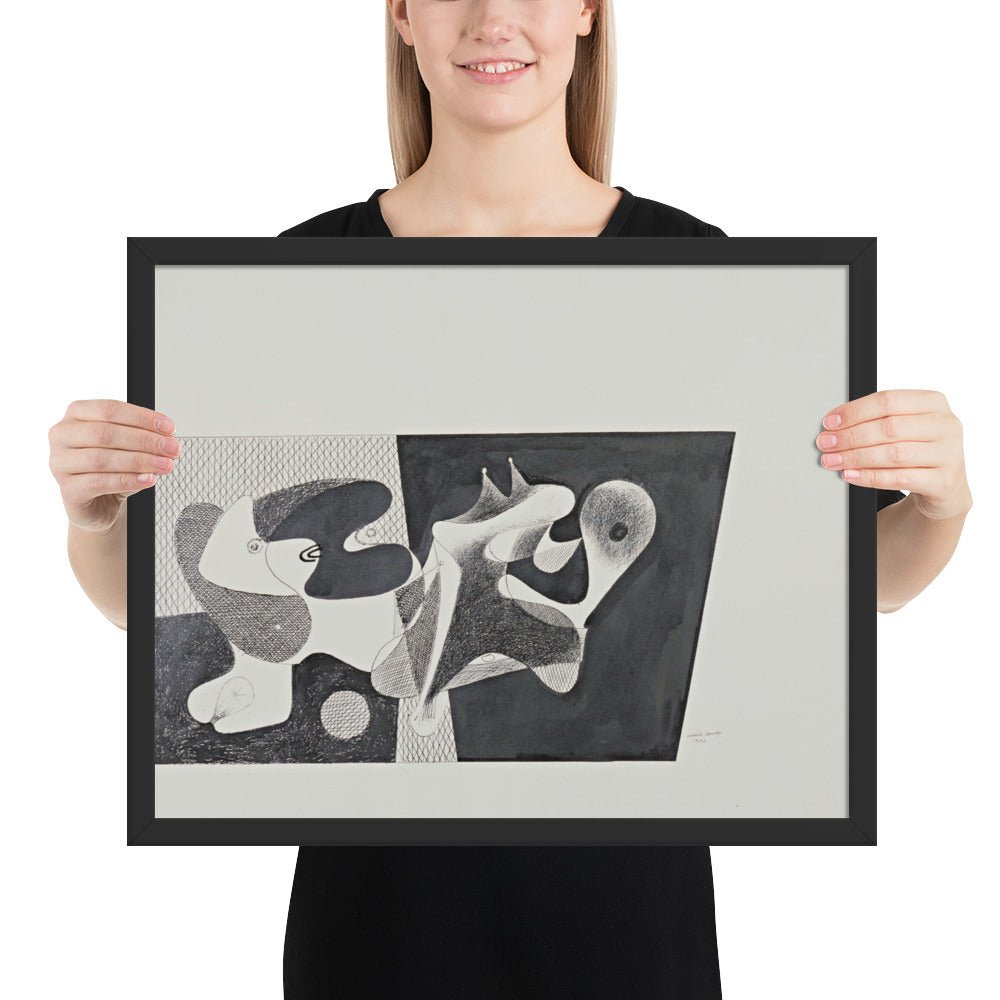 Objects by Arshile Gorky, Framed poster