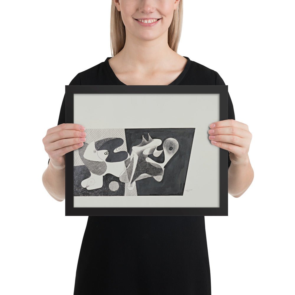 Objects by Arshile Gorky, Framed poster