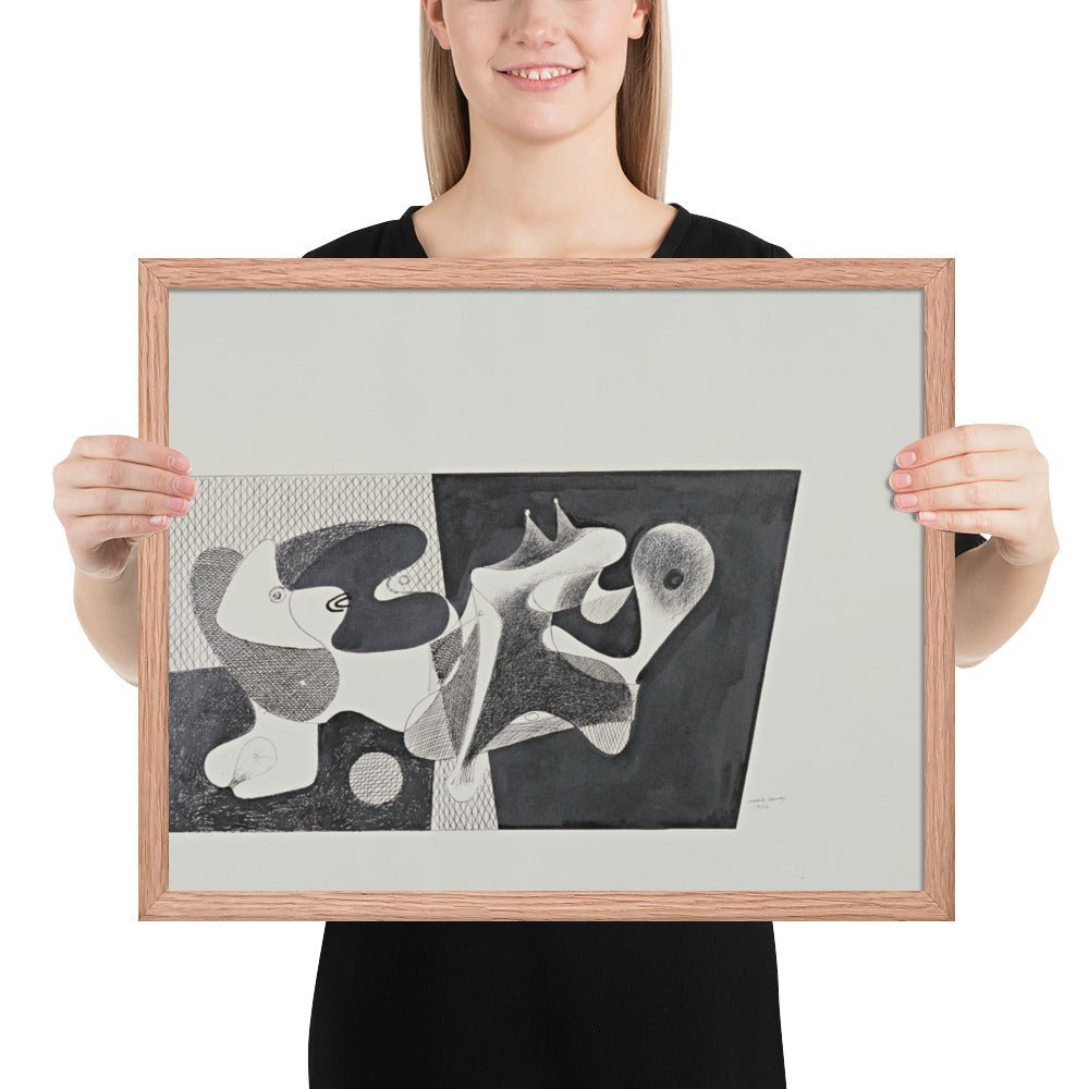 Objects by Arshile Gorky, Framed poster