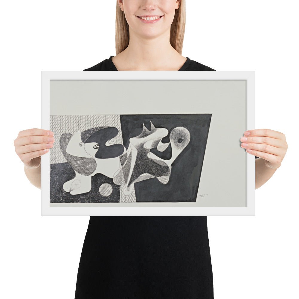 Objects by Arshile Gorky, Framed poster