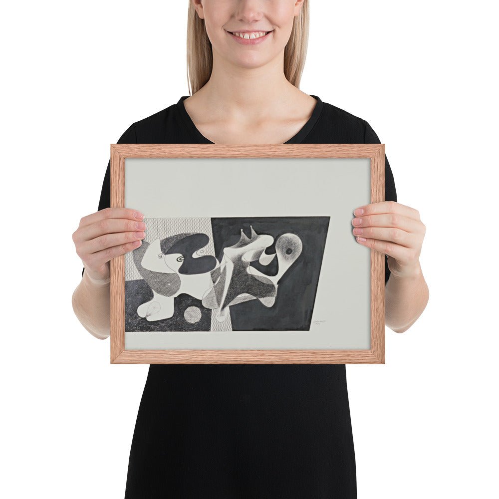 Objects by Arshile Gorky, Framed poster